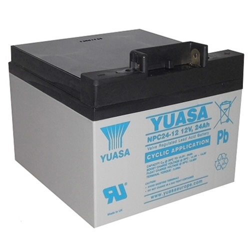 Yuasa 12v 24ah hole agm - yuasa,